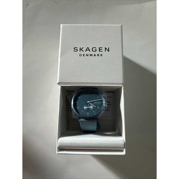 Skagen AAREN Unisex Wristwatch Light Blue SKW6509